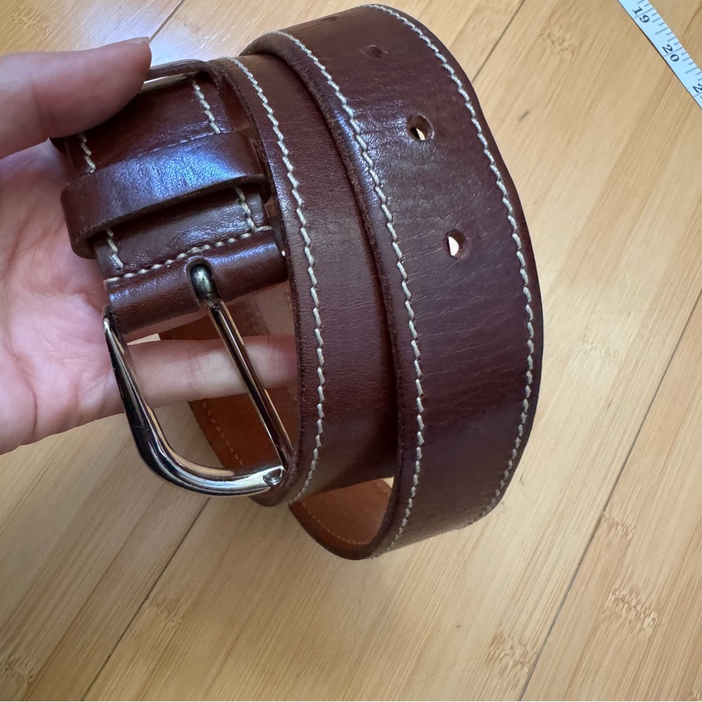Miu Miu Brown Leather Belt